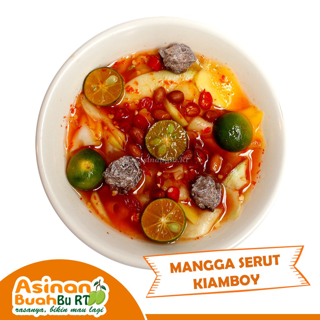 

Mangga Serut Kiamboy (400 gr) – Asinan Buah Segar – Asinan Bu RT