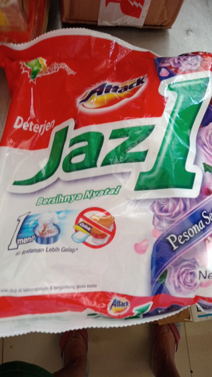 Jazz 1 Attack Detergen Bubuk 850gr Rinso 770gr Promo Murah