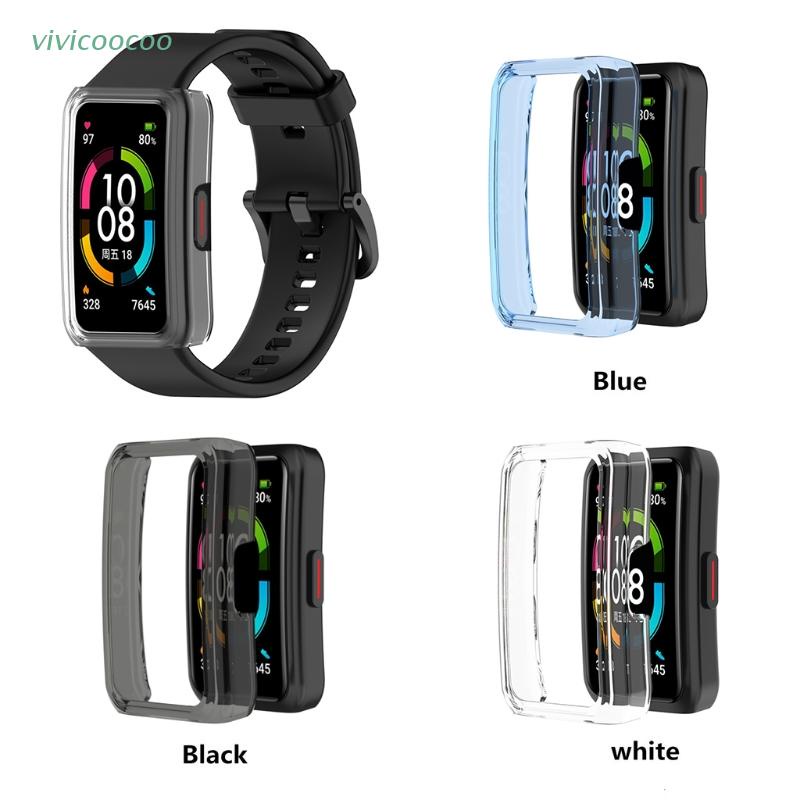 Vivi Casing Pelindung Bahan Pc Untuk Huawei Honor Band 6