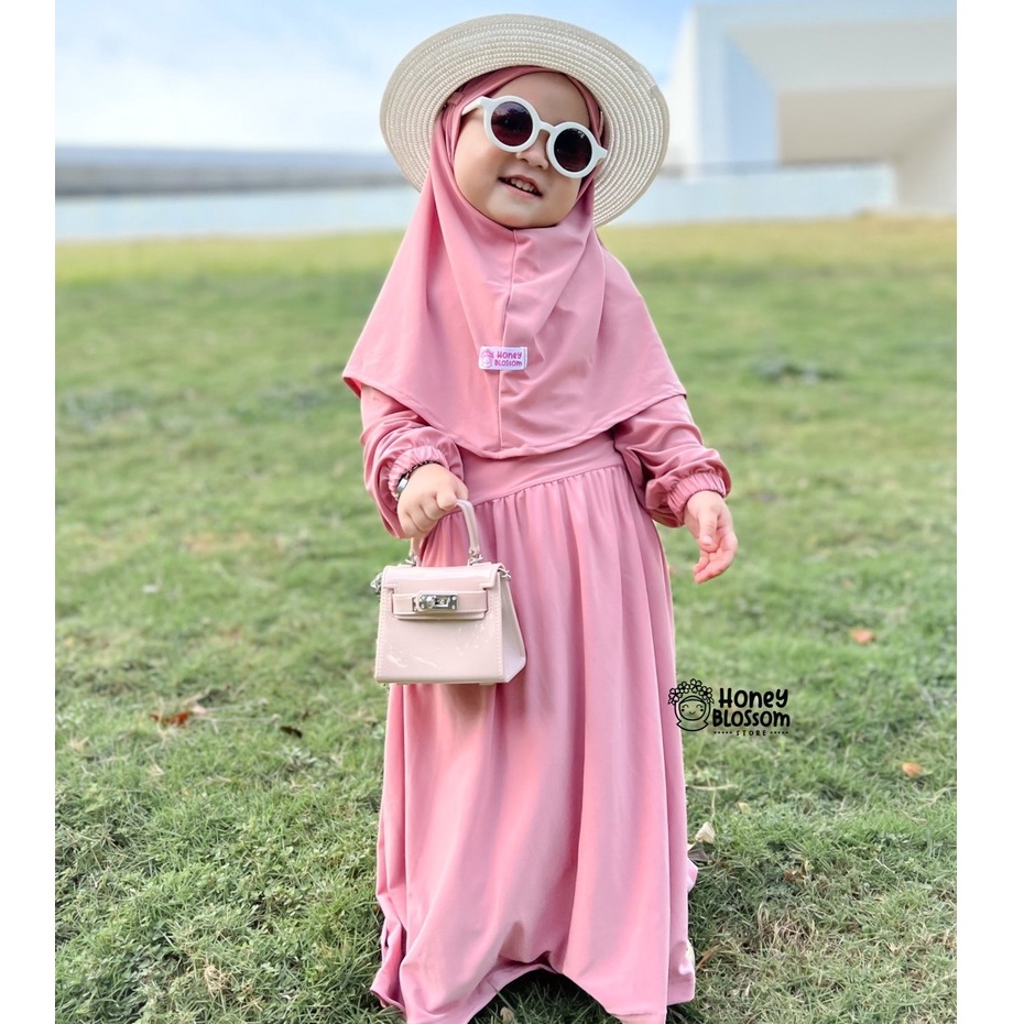 HoneyBlossom - gamis bayi perempuan 6 12 bulan / gamis bayi / gamis bayi perempuan 1 tahun lylia series