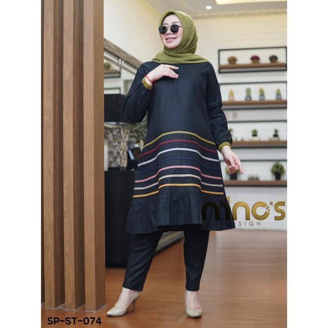 Stelan tunik terbaru dari ninos design