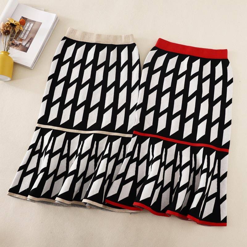 ROK PAYUNG RAJUT WANITA IMPORT