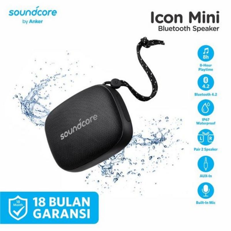 Speaker anker soundcore icon mini original garansi resmi