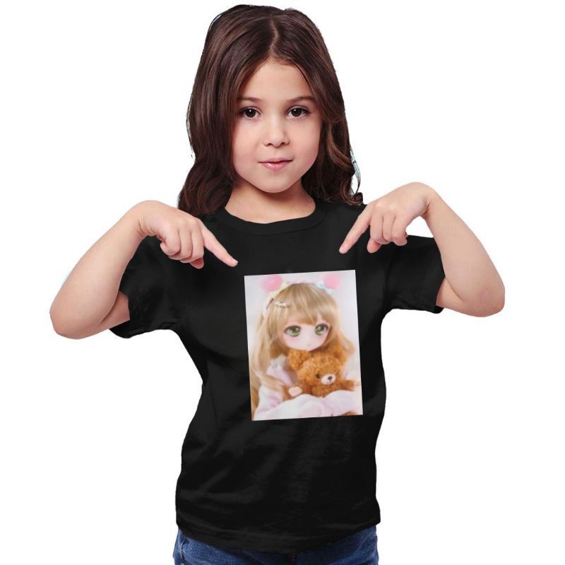 BAJU KAOS ANAK CEWEK VIRAL 1-12TAHUN CUTE GIRL UKURAN.S.M.L.XL.XXL.3XL(gambar big size)