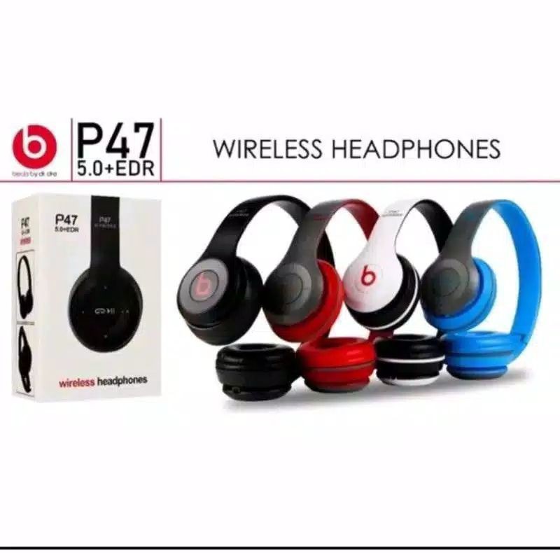 Headphone Bando P47 Bluetooth Earphone JBL P47 Bluetooth Wireless Headset Bando JBL P47 Bluetooth
