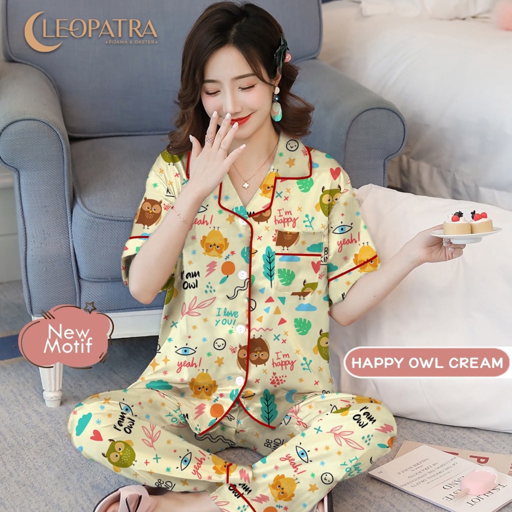 Piyama CP All size  / Baju Tidur Motif Dewasa Cleopatra