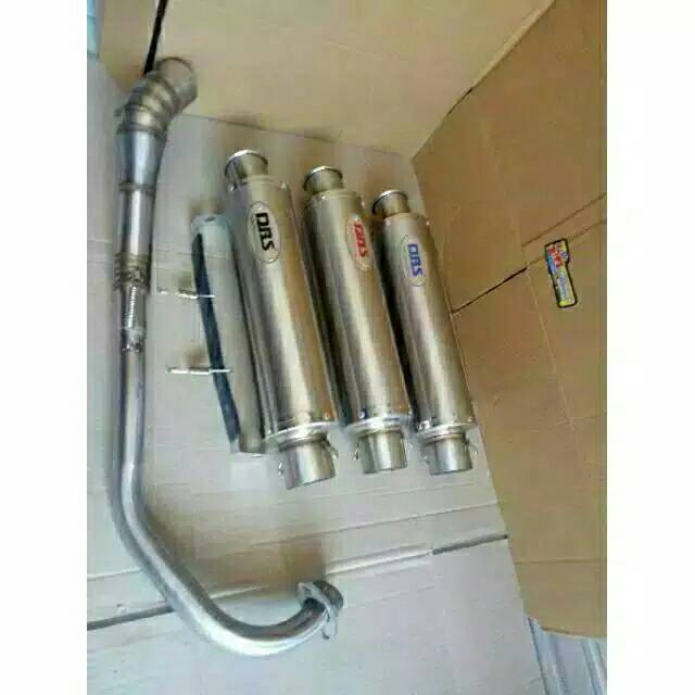 Knalpot DBS bulat cincin pnp all motor sport all motor jg ada