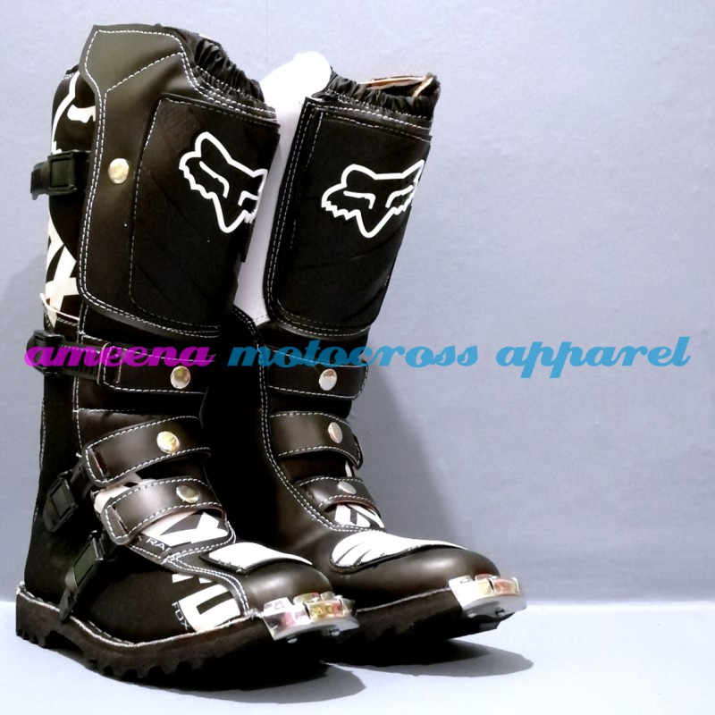 Sepatu Cross Fullprint Besi - Sepatu Trail Motocross - Sepatu MX Adventure - 009