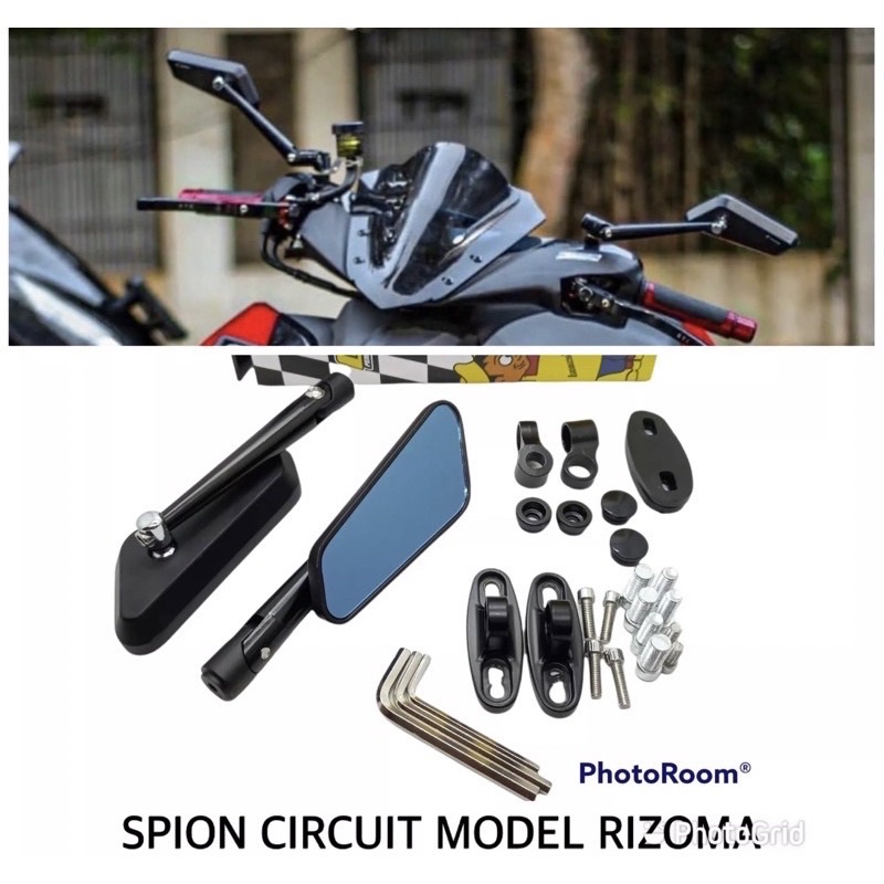 spion circuit spion model rizoma spion pro circuit set full cnc lengkap baut breket kunci L full set R15 R25 mio vario scoppy vespa beat nmax aerox lexi dll universal