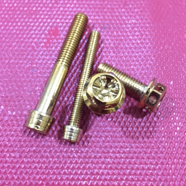 Baut kaliper monoblok 4 piston Nissin Brembo Baut kaliper monoblok Honda beat vario scoopy