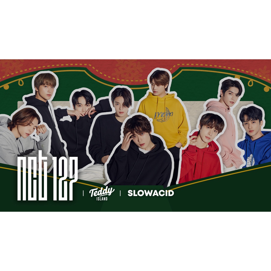 BACA DESKRIPSI NCT 127 SLOWACID FAVORITE THINGS WINTER HOODIE