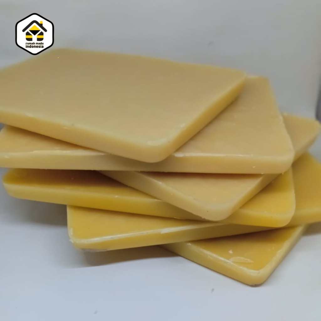 Beeswax Lilin Lebah Murni / Lilin Lebah 1 Kg / Pure Beeswax / Lilin Lebah Madu Hutan