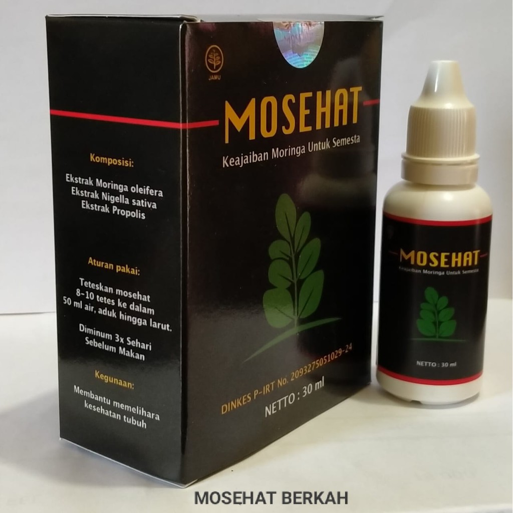 MOSEHAT Obat Diabetes Original Herbal Hernia Vertigo Asma Prostat Obat Herbal MOSEHAT-7
