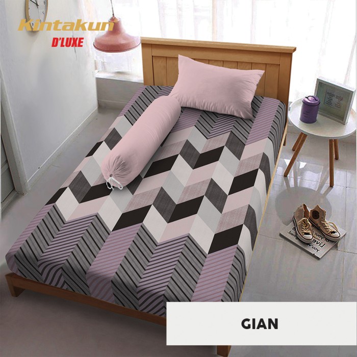 SEPREI Kintakun Sprei D'Luxe Single Size Nirmana Edition Uk. 120x200 cm - Gian katun premium karakte