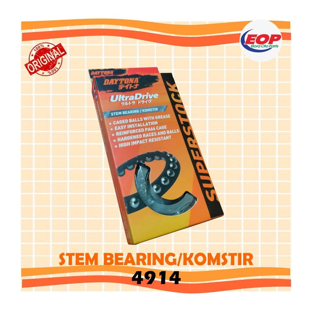 Komstir Stem Bearing Daytona NMAX OLD 4914