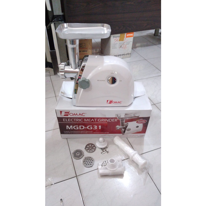 Meat Grinder Fomac MGD G31 - Gilingan Daging/Kacang Fomac MGD G 31