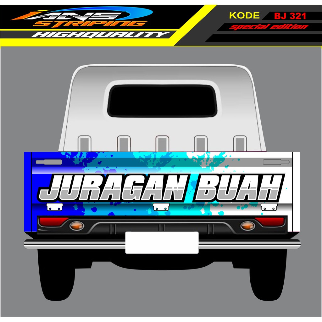 STICKER GRANMAX PICK UP JURAGAN BUAH / DECAL STICKER GRANMAX / STIKER GRANMAX