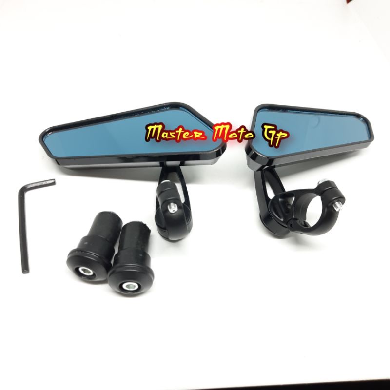 Spion Jalu Circuit model MHR Kaca spion Circuit tangkai pendek Spion circuit Cermin biru UNIVERSAL