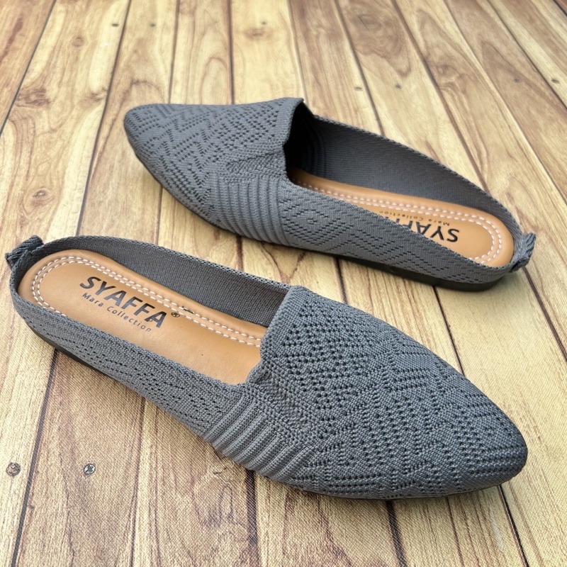 MARASYAFFA - SEPATU FLAT RAJUT WANITA SF53