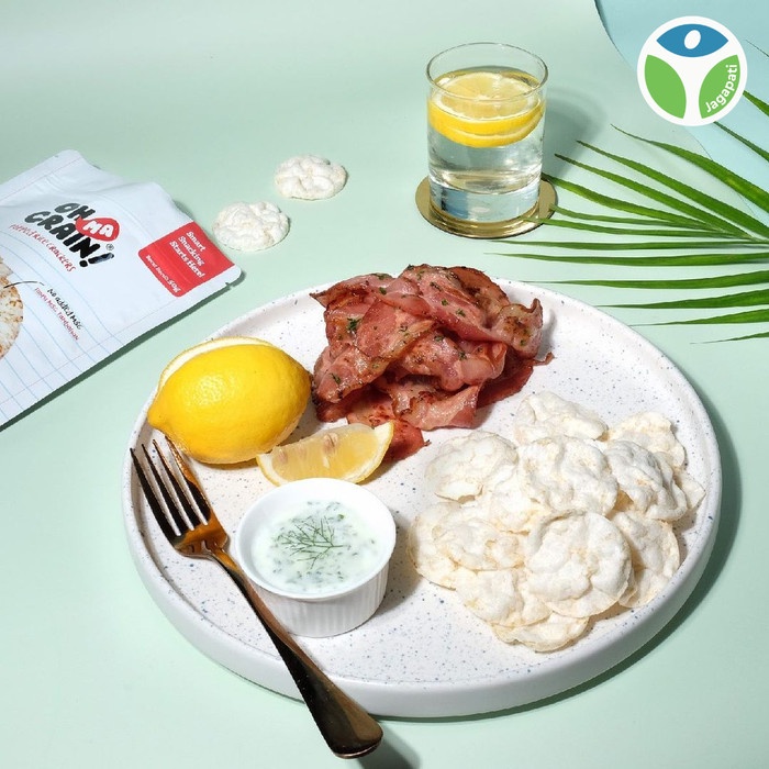 

504Oekho Oh Ma Grain! - Popped Rice Crackers Roast Beef - 50Gr 6J477iyfi