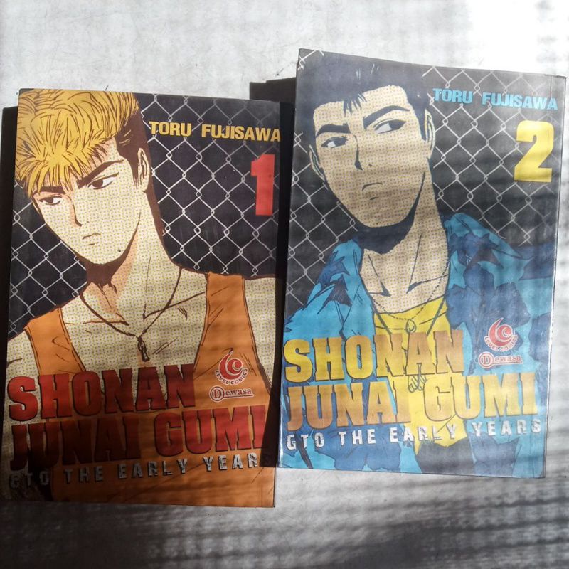 Komik Shonan Junai Gumi - GTO the early years 1&2(tamat) | Komik Jepang murah