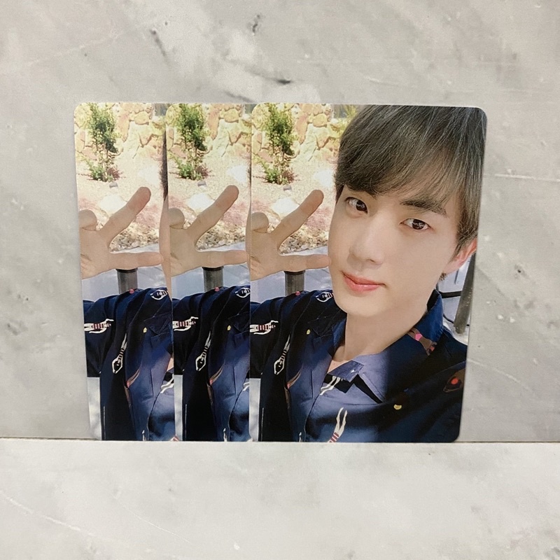 BTS JIN seokjin dicon 101 photocard glowing official