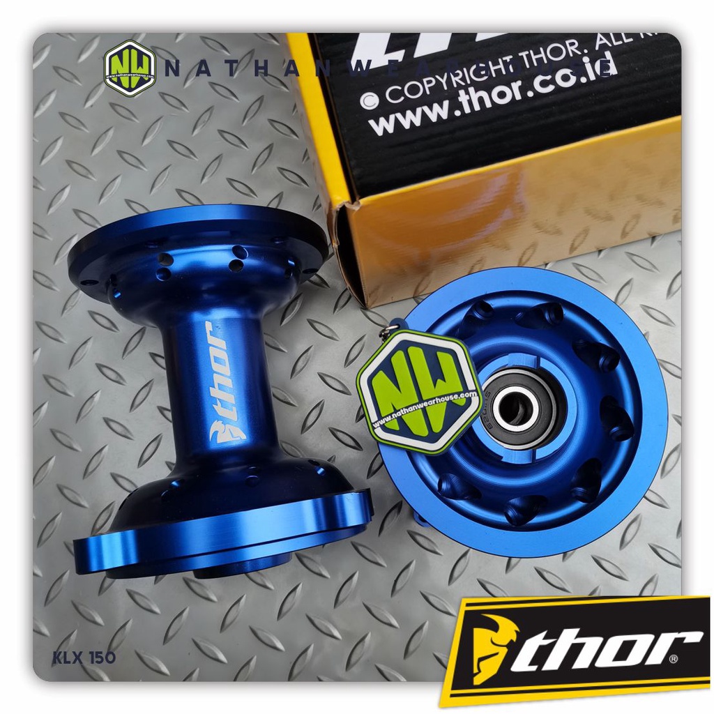 Tromol Set KLX 150 Depan Belakang CNC Forged 36H Thor