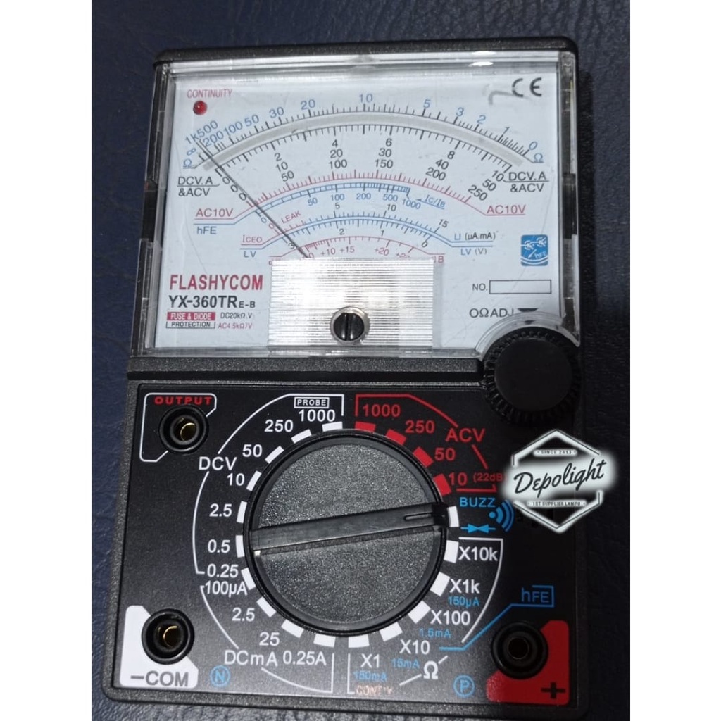 Multitester Analog / Tespen Digital Sensor / Alat Tester Multimeter AC DC Voltage