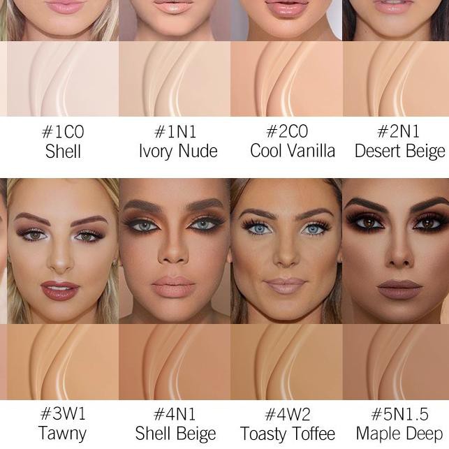 ➽ Kimuse 24H Pro Matte Power Wear Foundation KS203 / Foundation Kimuse / Kimberlin ♫