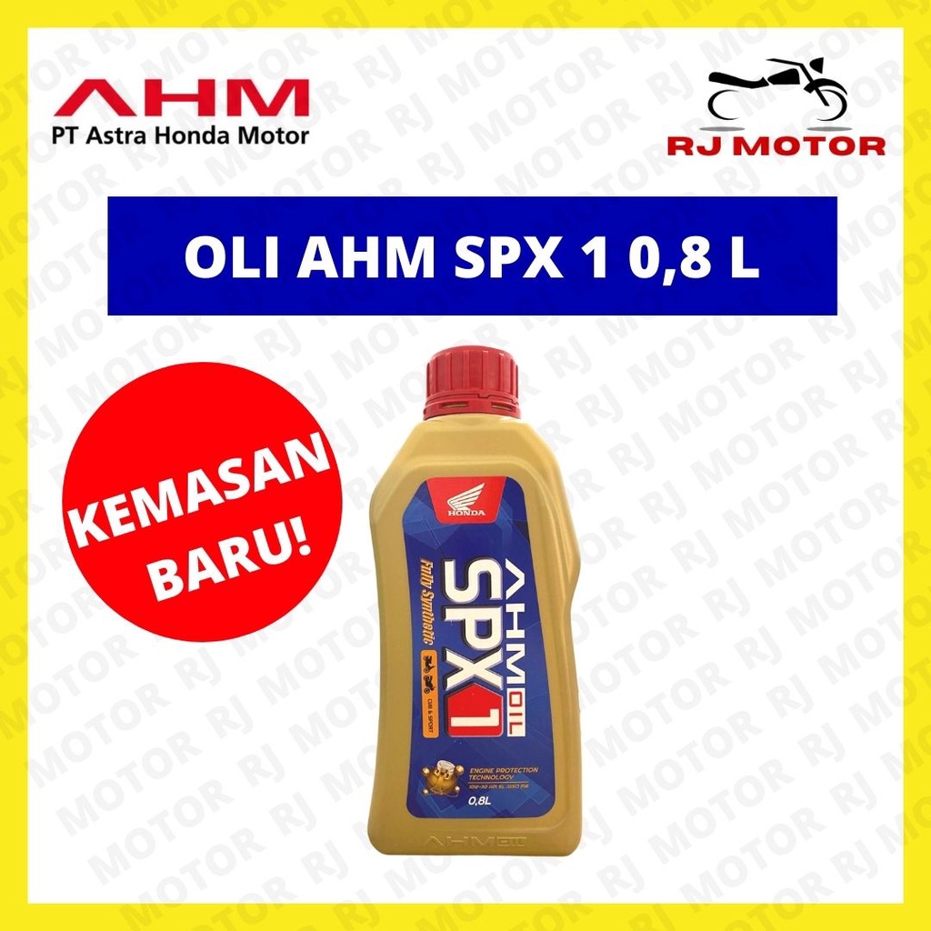 OLI AHM SPX 1 0,8 L OLI MOTOR ASLI HONDA AHM 800ml JAMINAN ASLI ORI