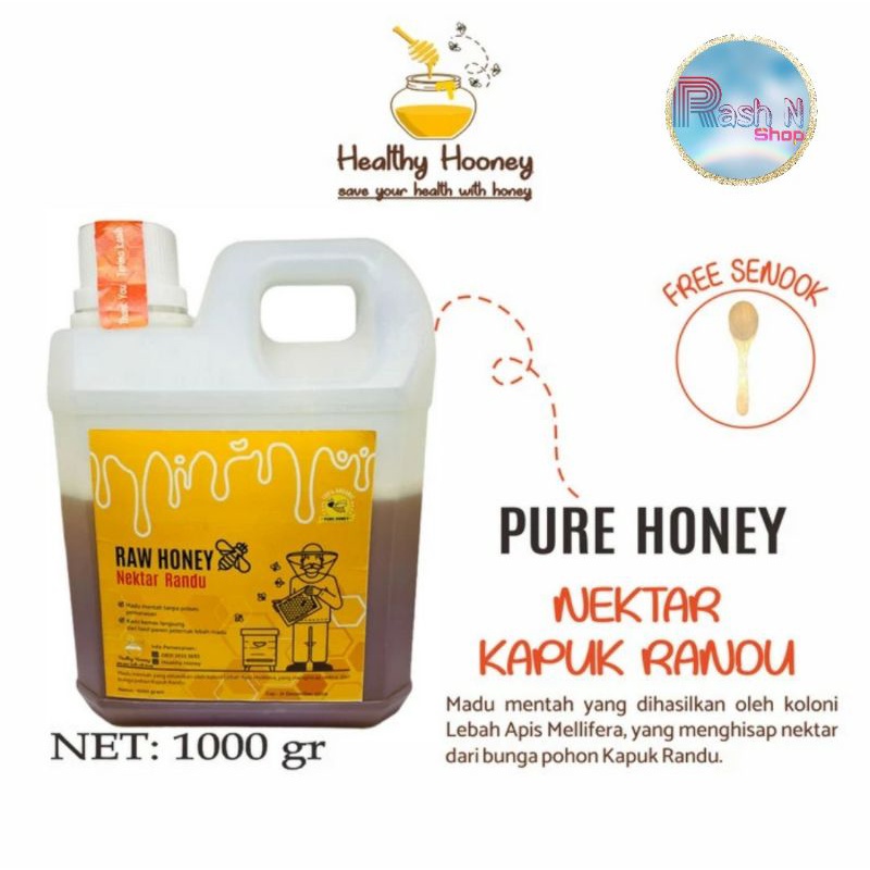 

Madu Kesehatan Madu Murni Mentah Asli Kapuk Randu Alami Healthy Honey Raw Honey 1Kg