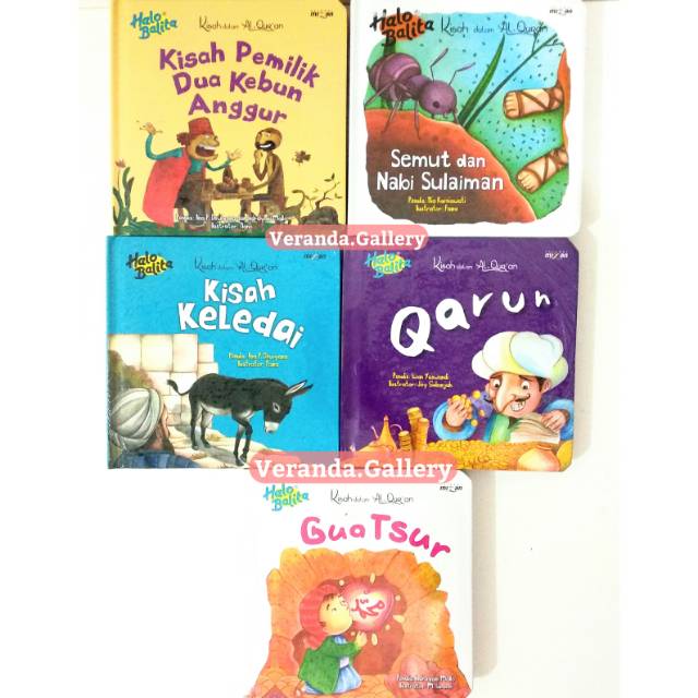 018 Kisah Dalam Al Qur'an Halo Balita Kisah pemilik kebun anggur Semut Sulaiman Kelerai Uzair Qarun