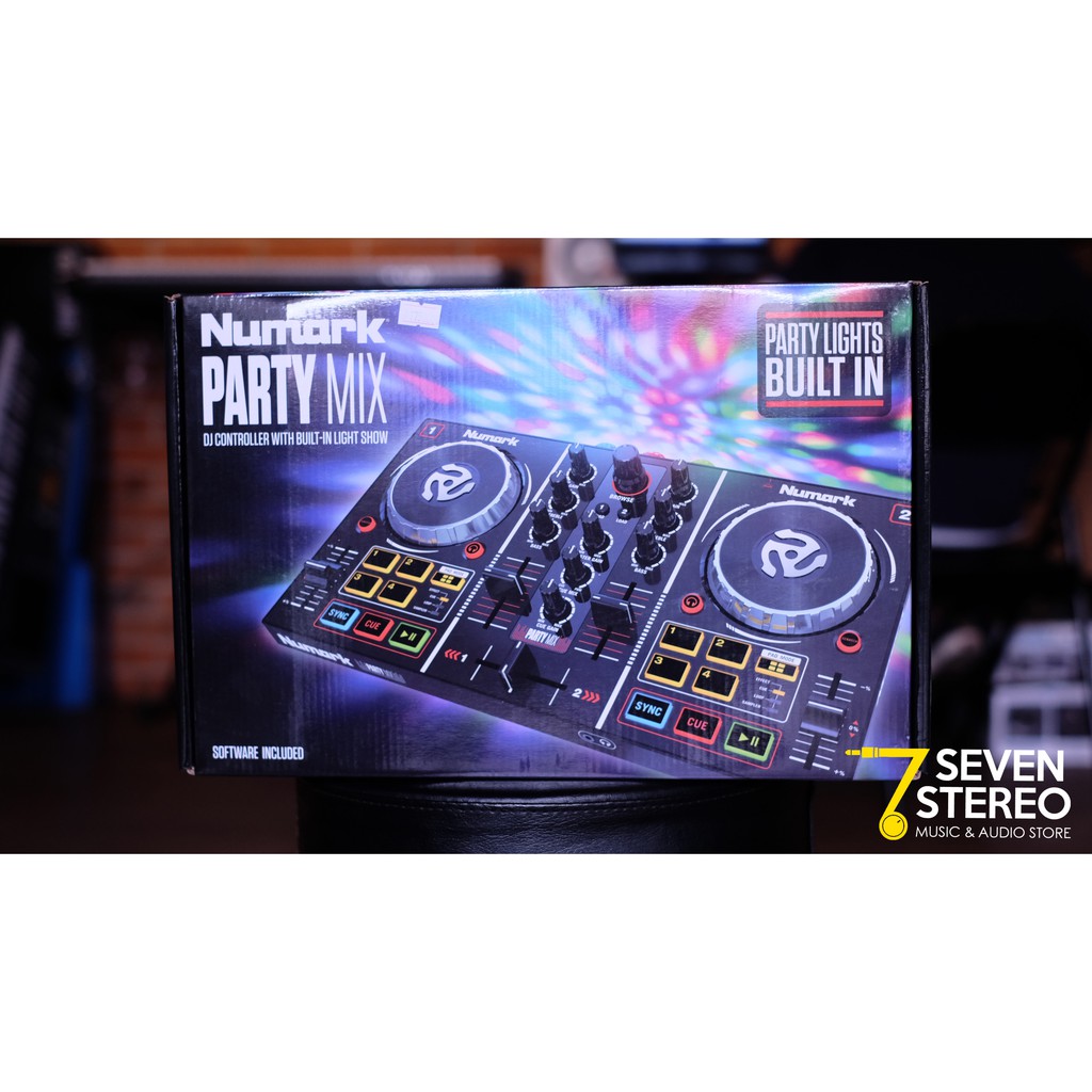 Numark Partymix Party Mix MK3 DJ Controller With Built In Soundcard