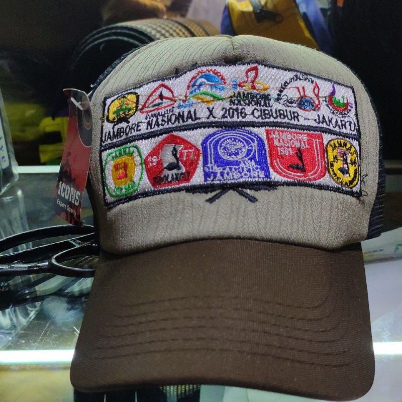 topi jambore nasional pramuka