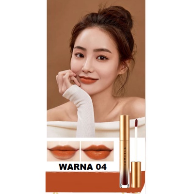 LAMEILA Lip Glaze matte Gold Edition ~ Lipstik  Pelembab Tahan Lama Lip Gloss Pewarna Bibir Cair 1021