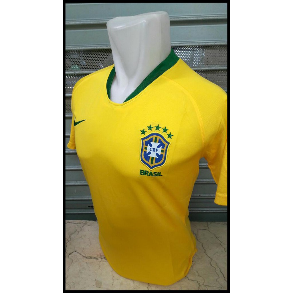 JERSEY BRAZIL HOME WORLD CUP 2018 GRADE ORI