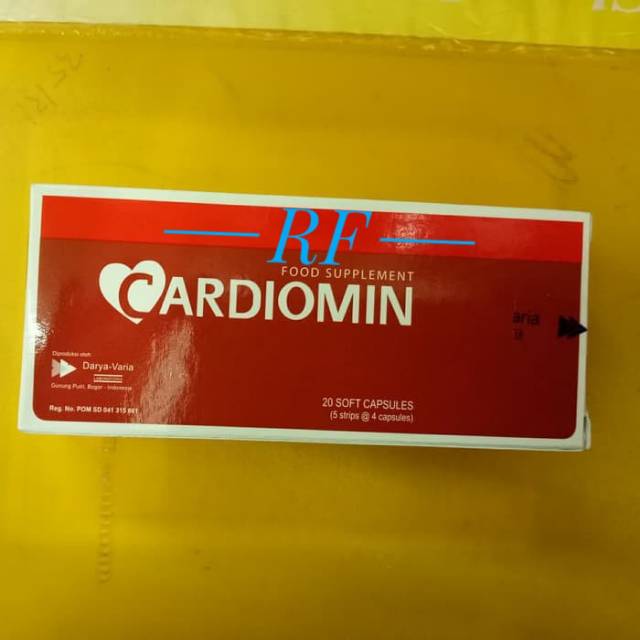 Jual Cardiomin Capsule isi 20 (Darya-Varia) | Shopee Indonesia