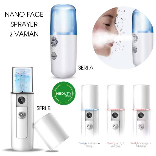 CS1-Nano Spray Perawatan Wajah Mini Portable USB Mist Sprayer Pelembab / multifungsi harga murah ready stock / sprayer lucu murah