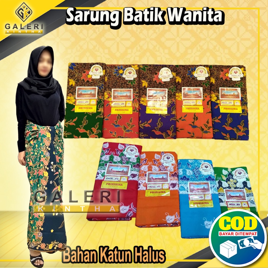 Sarung Batik Wanita Cewek Perempuan Santriwati Ibu Melahirkan