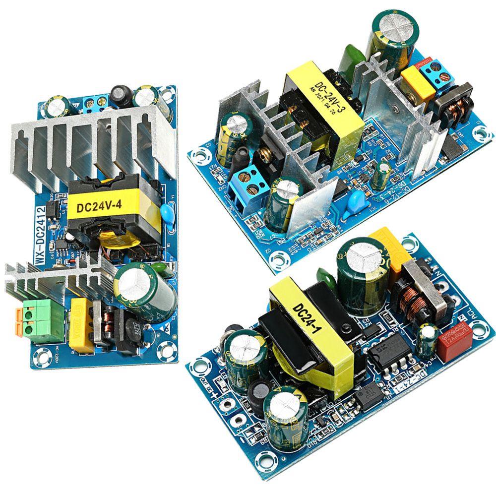 Preva Modul Power Supply Proteksi Konsleting Adaptor Stabilisasi Tegangan AC100-240V Ke DC 24V