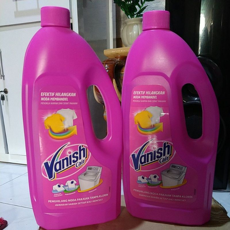 Vanish cair 1 liter //vanis penghilang noda membandel 1 liter