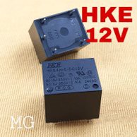 Relay HKE 12Volt 5Pin Hitam - Modifikasi Rakitan Lampu 12v 5 pin