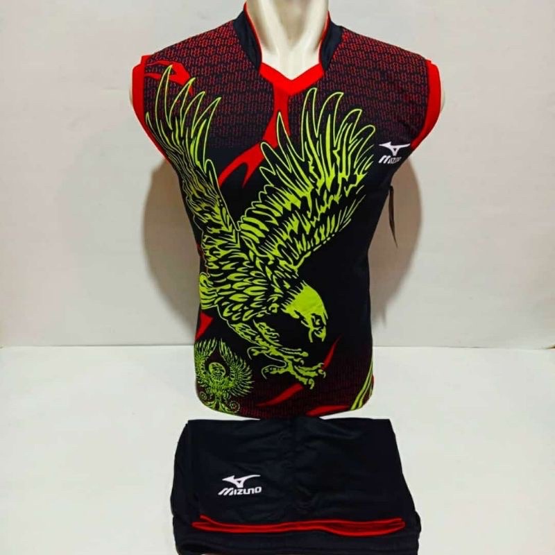Baju Kaos Volly Mizuno Singlet