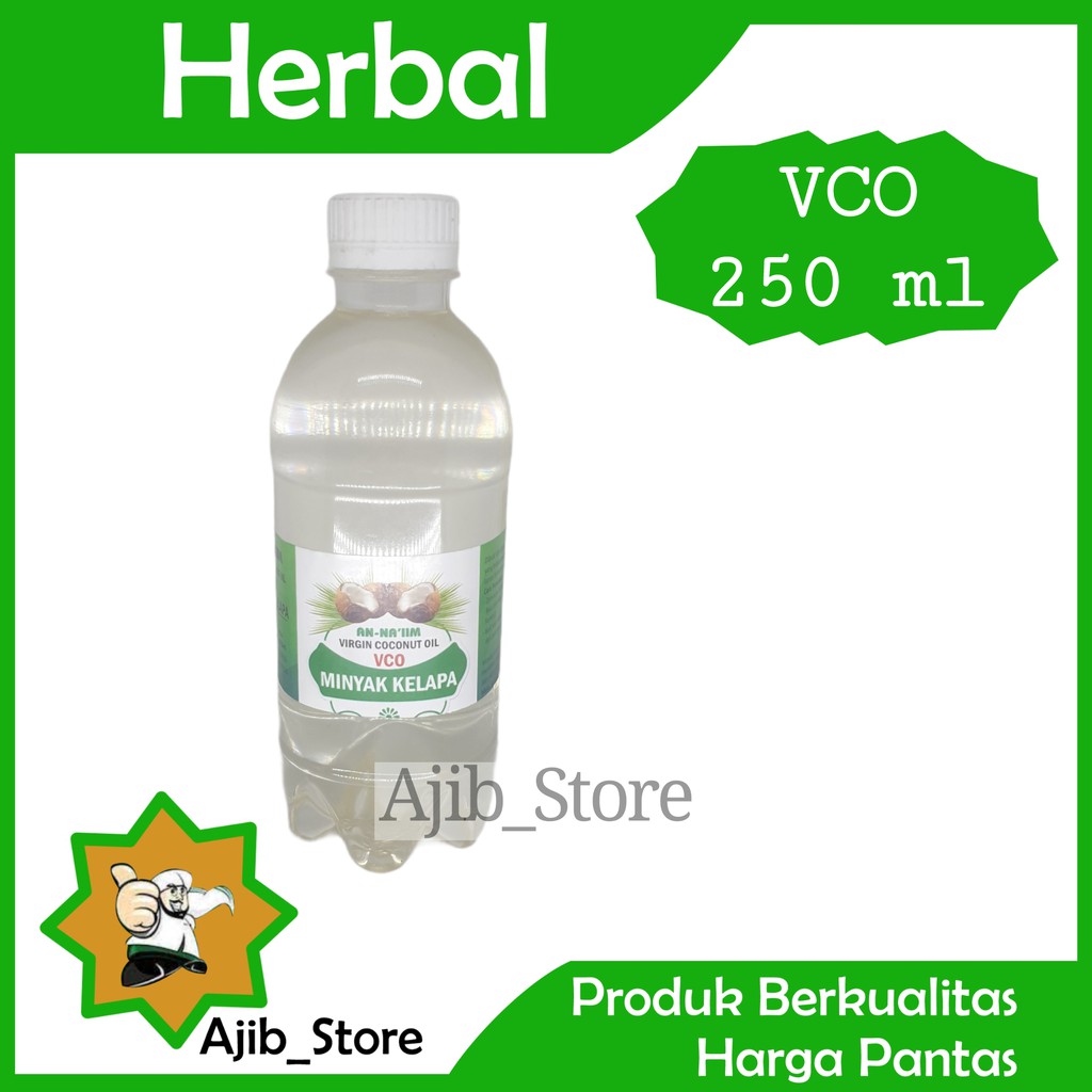 

(BEST QUALITY) VCO AN NA'IIM 250 ml 250ml Virgin Coconut Oil Minyak Kelapa Murni An Naiim
