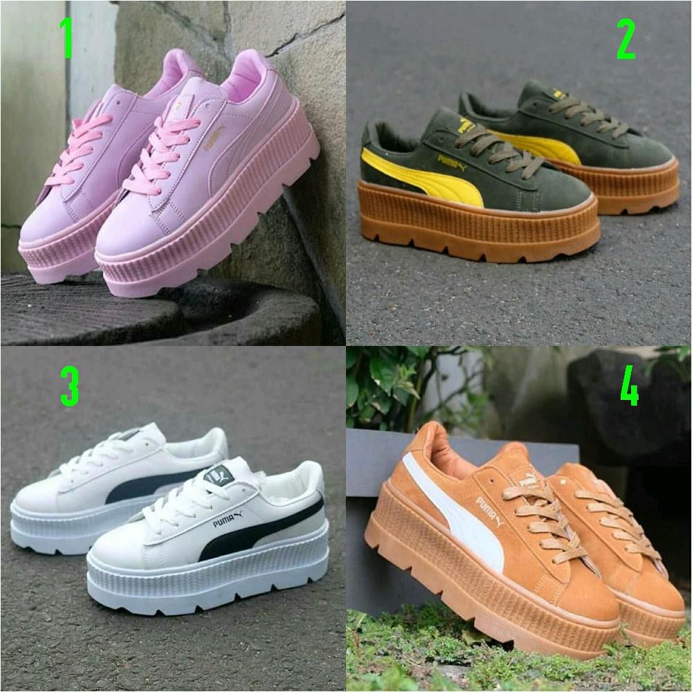 Jual Sepatu Puma Fenty x Rihanna Suede Cleated Creeper Diskon