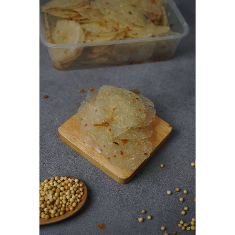 

KERIPIK KACA ORIGINAL DAUN JERUK ISI 500GRAM