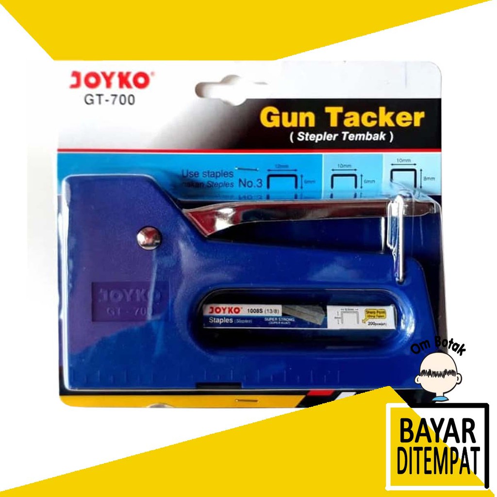 

stapler - Joyko - Gun Tacker GT-700 ( stapler tembak )