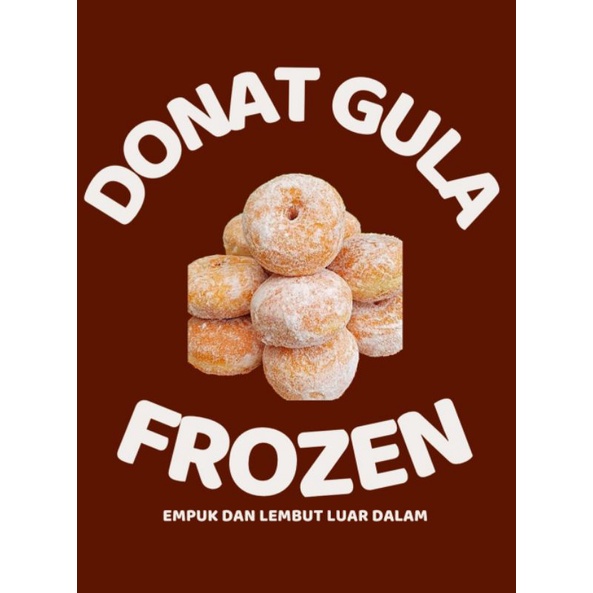 

COD!!! DAN PROMO donat gula frozen food/donat kentang premium /frozen food donat/donat kentang/donat bolong/donat klasik/donat frozen food/donat gula isi 5