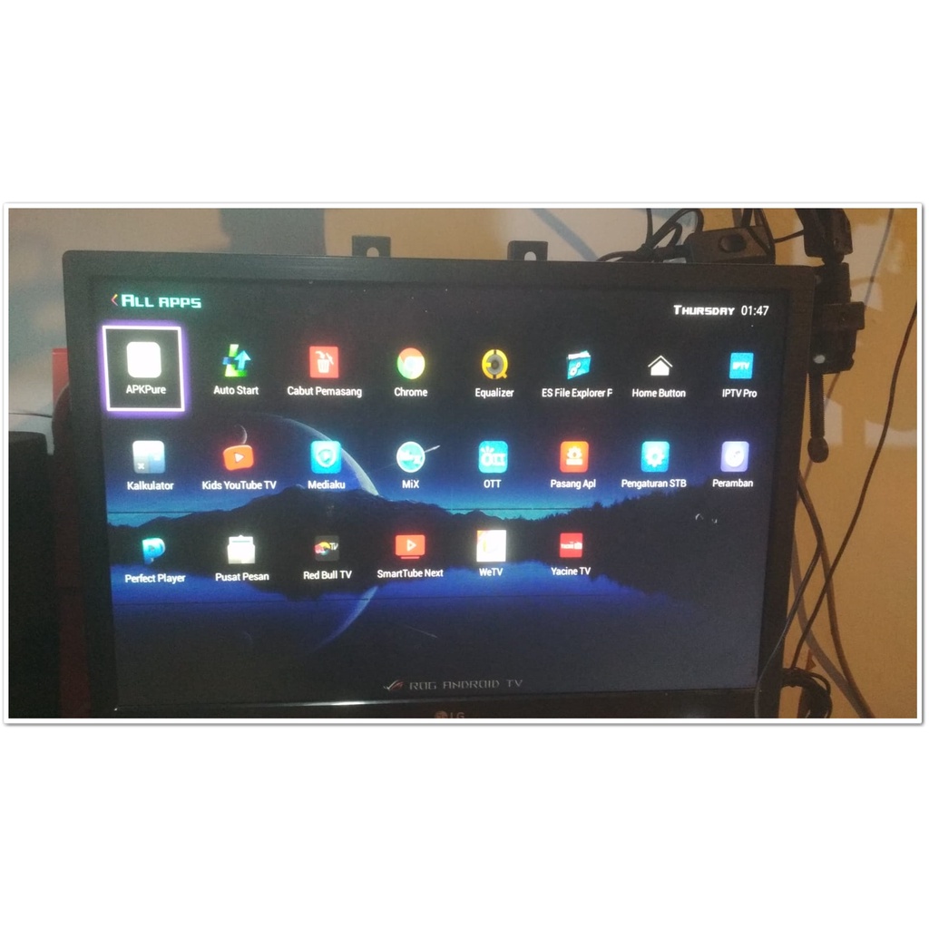 Stb Huawei EC6108V8 Ram 1gb Rom 4gb WiFi Lan un_lock ro-ot bukan b860h versi 2gb