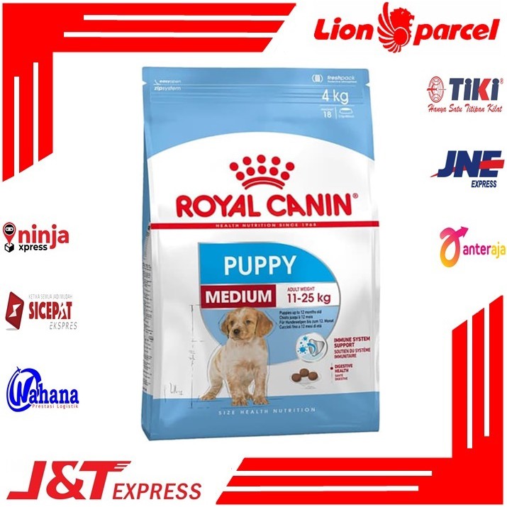 (Khusus Ekspedisi) Royal Canin Medium Junior / Puppy 10Kg